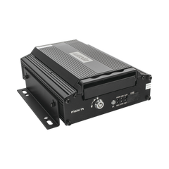 DVR Móvil / Multiplataforma / 4 Canales AHD 2 Megapixel / Almacenamiento en HDD / H.265 / Chip IA Embebido / Soporta 4G / WiFi / GPS
