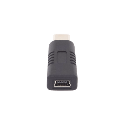 ADAPTADOR TIPO C MACHO A MINI USB HEMBRA PARA COMPATIBILIDAD DE  ESTACIÓN XMRA8 CON BODYCAM XMRR3