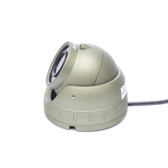Cámara Mini Domo AHD 2 Megapixel / Lente 2.8 mm / 3 mts IR / Micrfono Integrado / Uso en Interior / Compatible con DVR´s Moviles Streamax / Conector Tipo Aviación