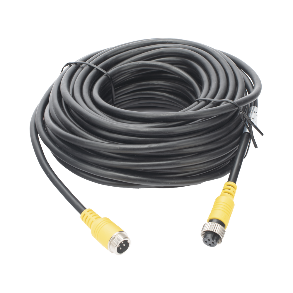Cable extensor con conector tipo aviación de 15m solo para soluciones de videovigilancia móvil XMR