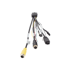 Cable adaptador / posibilita la inclusión de un canal IP, incorpora salida de video conector tipo aviación 4 pines y datos RS485 / compatible con modelo XMR406NAHD