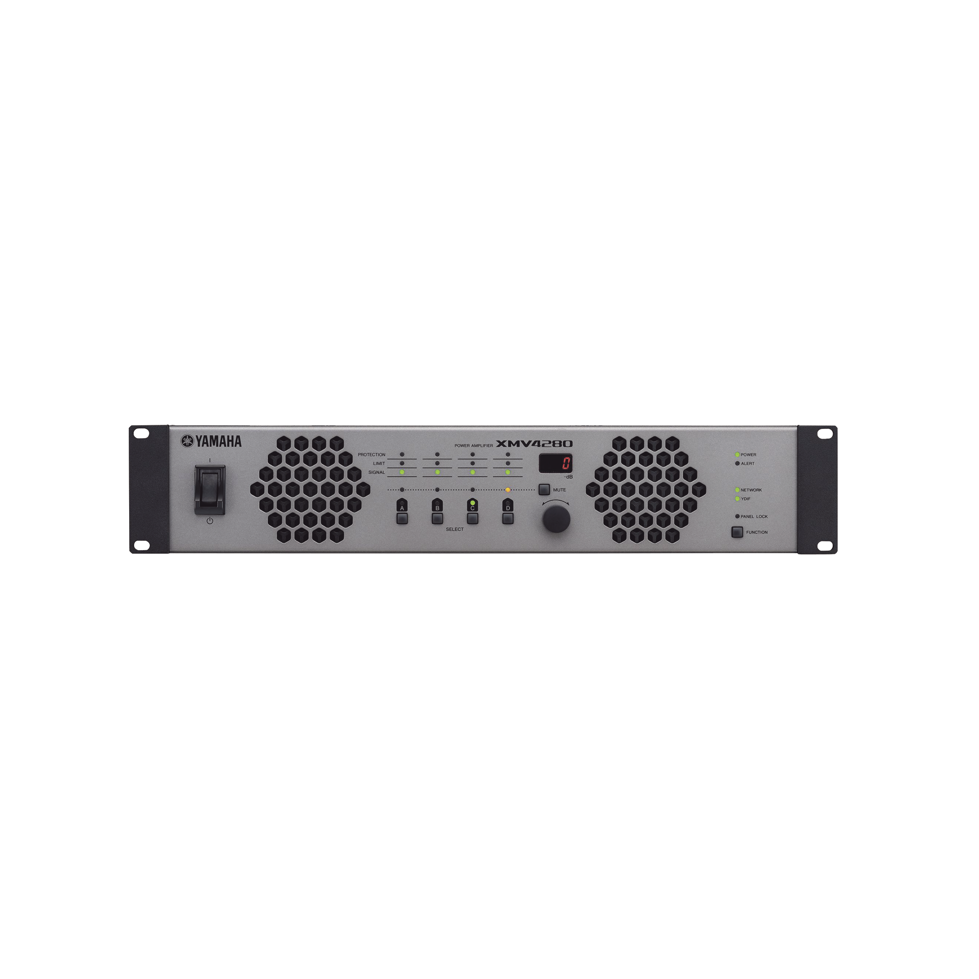 Amplificador de Audio, 4 Canales, 280w, Alta y Baja Impedancia, Conexión Análoga y YDIF, Para Serie MTX