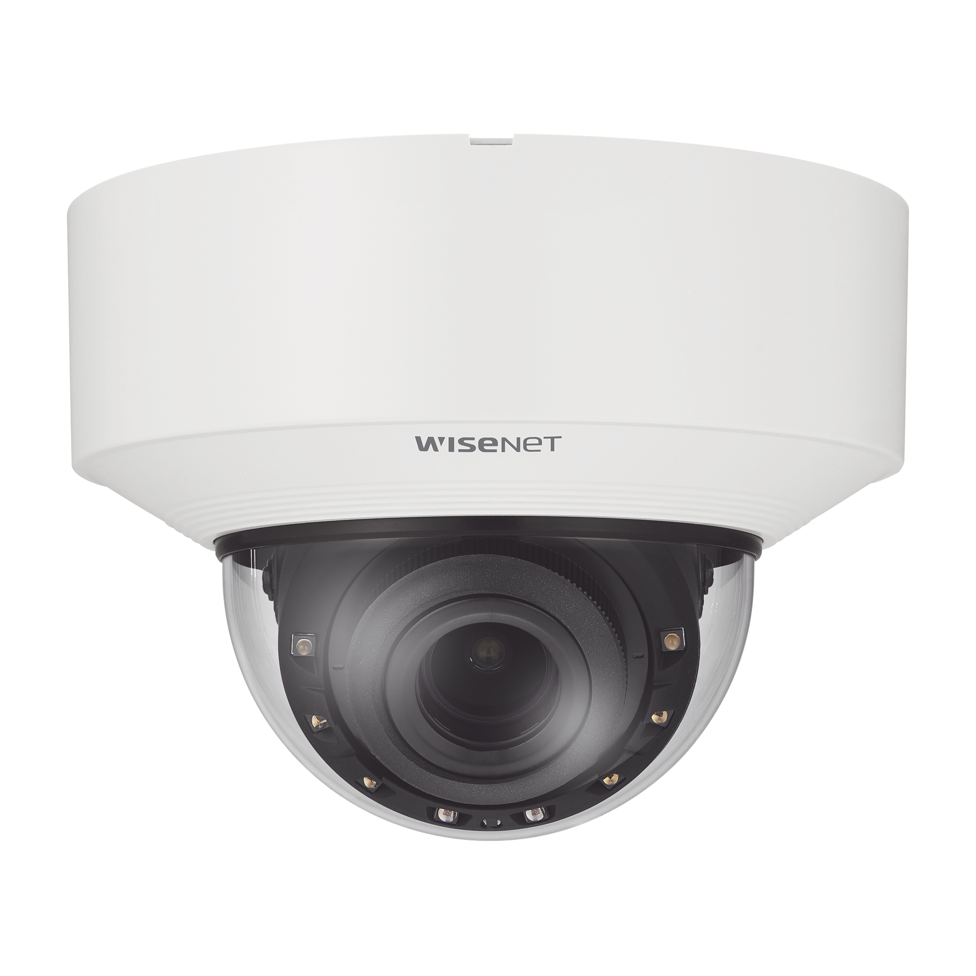 Cámara Domo IP 4K con IA / Lento Motorizado de 4.5 a 9.3mm / P-Iris, WDR 120dB / Ranura SD / Protección IP52 e IK08