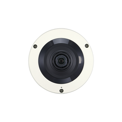 Fisheye IP Interior 6 Megapixel / WDR 120dB / IR 15m / PTZ Digital 8X / Video Analíticos Avanzados / Entrada y Salida de Audio y Alarma