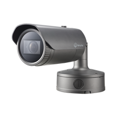 Cámara IP Tipo Bala Antivandálica 4K / Lente Motorizado 2.8-8.4mm / IR 50M / WDR 150db / H.265 & WiseStream II