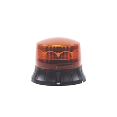 Burbuja LED giratoria de color ámbar, 9 LEDs, montaje permanente
