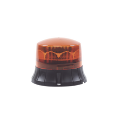 Burbuja LED giratoria de color ámbar, 9 LEDs, montaje permanente
