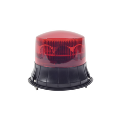 Burbuja LED giratoria color rojo, 9 LEDs, montaje permanente
