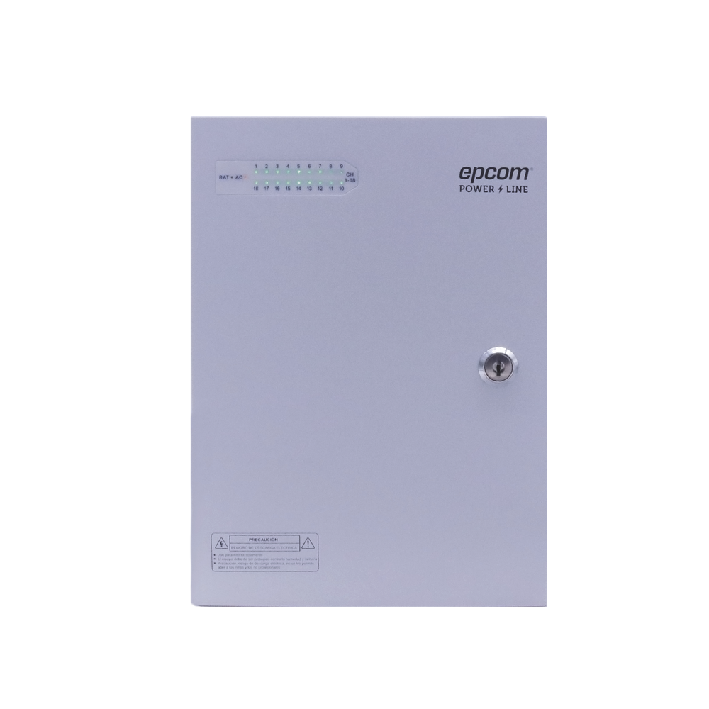 Fuente PREMIUM / 11-15 V / 18 canales / 30 A / Alta tecnología en seguridad / Doble ventilador / Hasta 1.85 Amperes por Salida / Filtro de Ruido por canal / Diseño de alta gama.