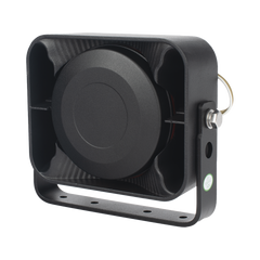 Bocina Compacta de Uso Rudo, 100 Watts de Potencia, Ideal para Vehículos de Encubierto, 8 Ohms de Impedancia