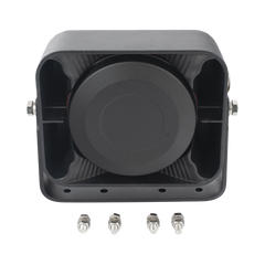 Bocina Compacta de Uso Rudo, 100 Watts de Potencia, Ideal para Vehículos de Encubierto, 8 Ohms de Impedancia