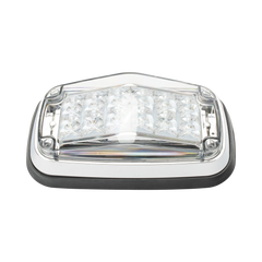 Luz de advertencia 8 X 4", Color Claro, IP67, SAE, Ideal para Ambulancias