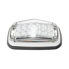 Luz de advertencia 8 X 4", Color Claro, IP67, SAE, Ideal para Ambulancias