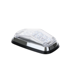 Luz de advertencia 8 X 4", Color Rojo / Claro, IP67, SAE, Ideal para Ambulancias