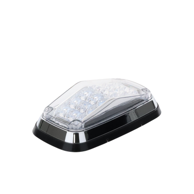 Luz de advertencia 8 X 4", Color Rojo / Claro, IP67, SAE, Ideal para Ambulancias
