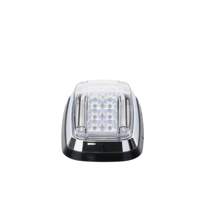 Luz de advertencia 8 X 4", Color Rojo / Claro, IP67, SAE, Ideal para Ambulancias