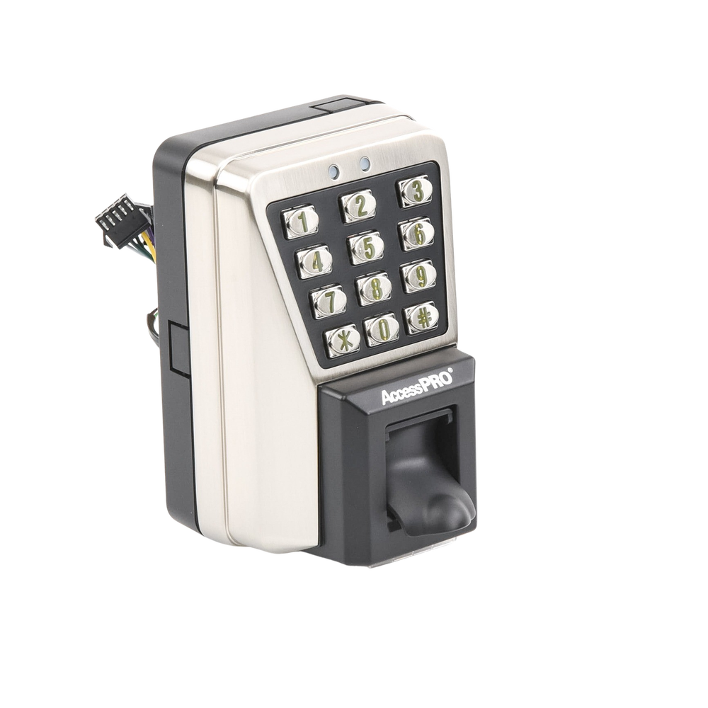 Lector Biométrico de Huella y Proximidad / 3,000 Huellas 30,000 Tarjetas / Teclado / IP65 Antivandalico / TCP/IP RS485 / Control de Acceso