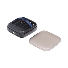 Power bank y Cargador para baterías 2 en 1,  carga individual y/o  simultánea hasta 4 baterías,  (AA y AAA, Ni-MH y Li-Ion)