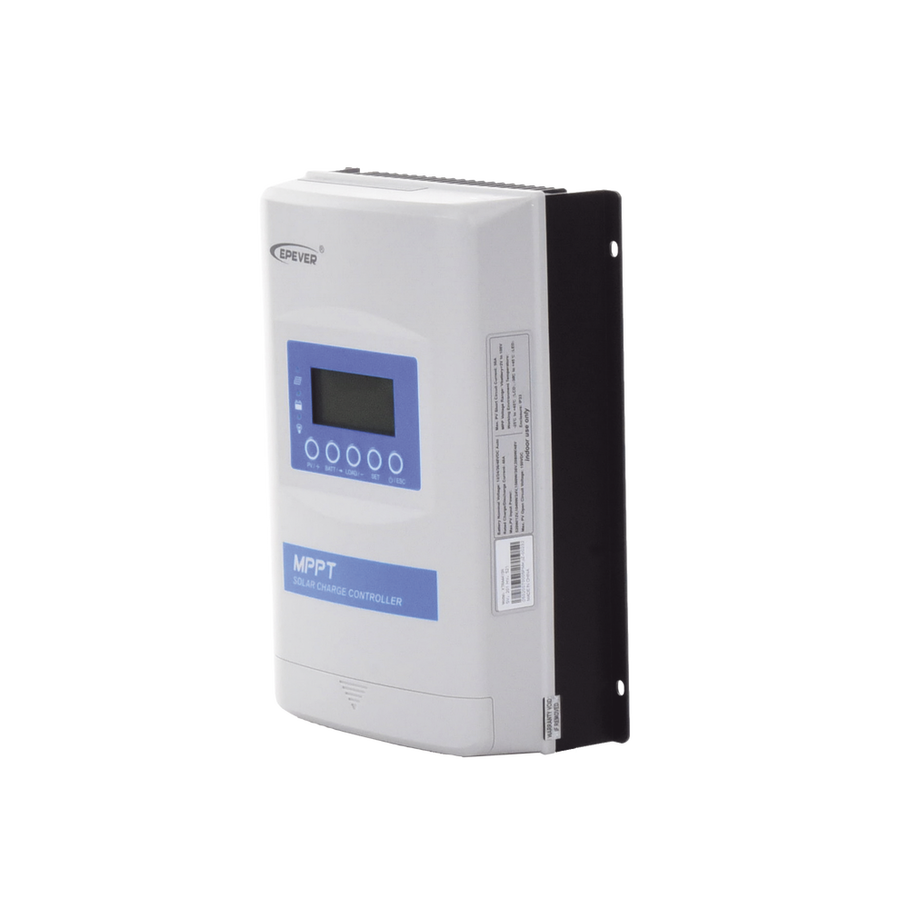 Controlador Solar MPPT 40A 12/24/36/48 V, Máximo Voltaje de Circuito Abierto Voc 150 Vcc, Configurable para Baterías de Litio