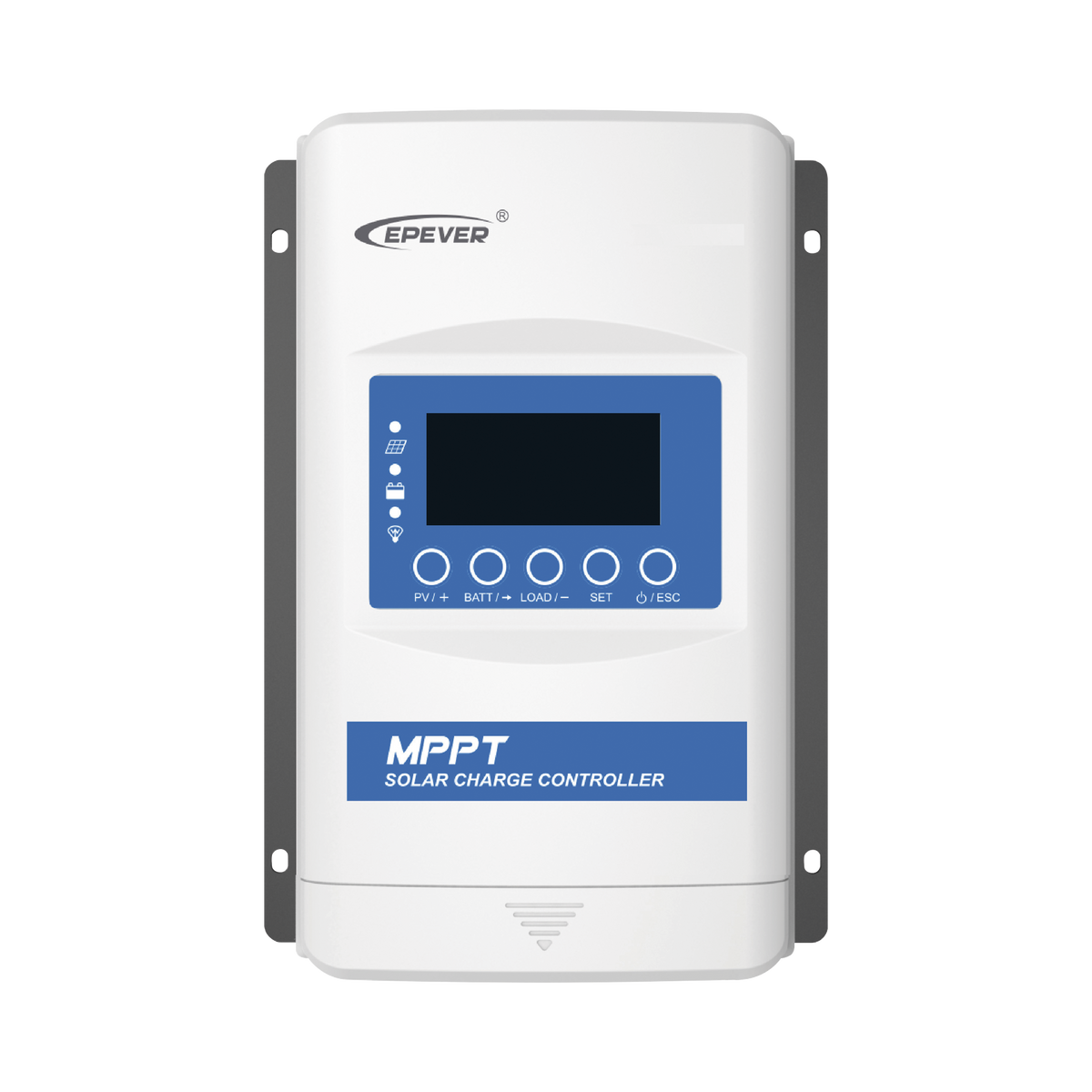 Controlador Solar MPPT 40A 12/24/36/48 V, Máximo Voltaje de Circuito Abierto Voc 150 Vcc, Configurable para Baterías de Litio