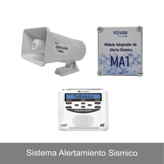 KIT de Alertamiento SISMICO con Audio Oficial SASMEX