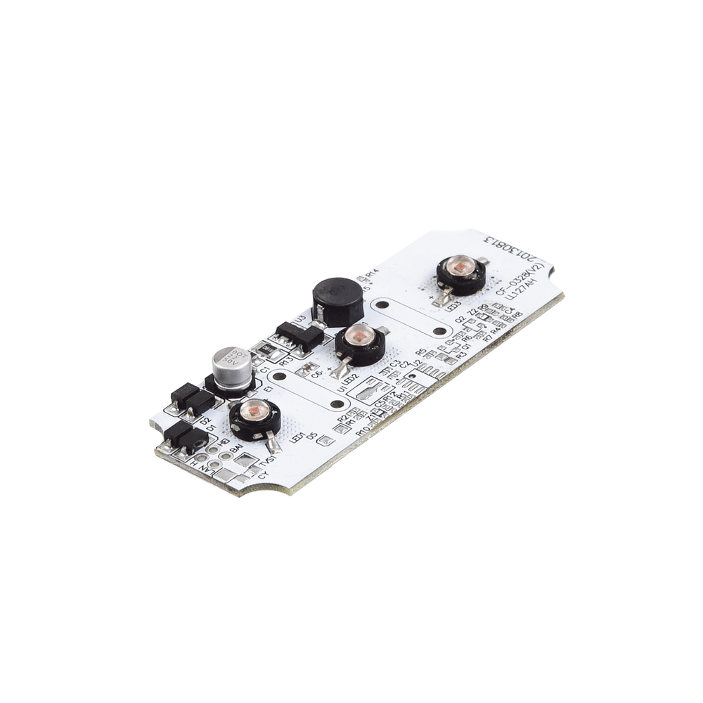 Tablilla de reemplazo con 3 LED color Ámbar para X605