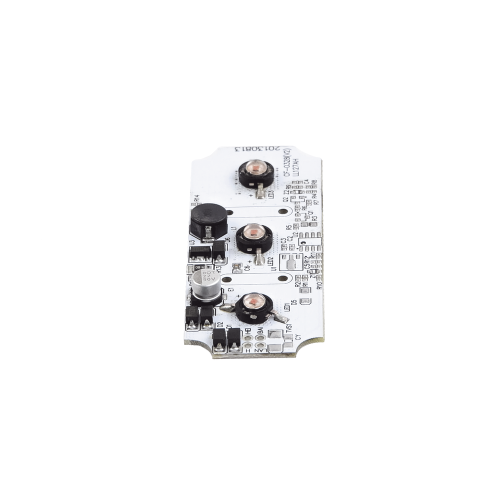 Tablilla de reemplazo con 3 LED color Ámbar para X605