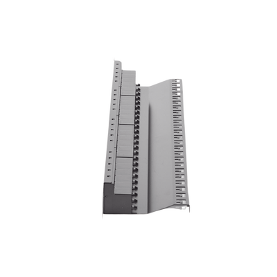 Patch Panel Z-MAX de 24 puertos, Blindado, Precargado con Jacks Categoria 6A, Plano, 1UR