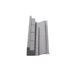 Patch Panel Z-MAX de 24 puertos, Blindado, Precargado con Jacks Categoria 6A, Plano, 1UR