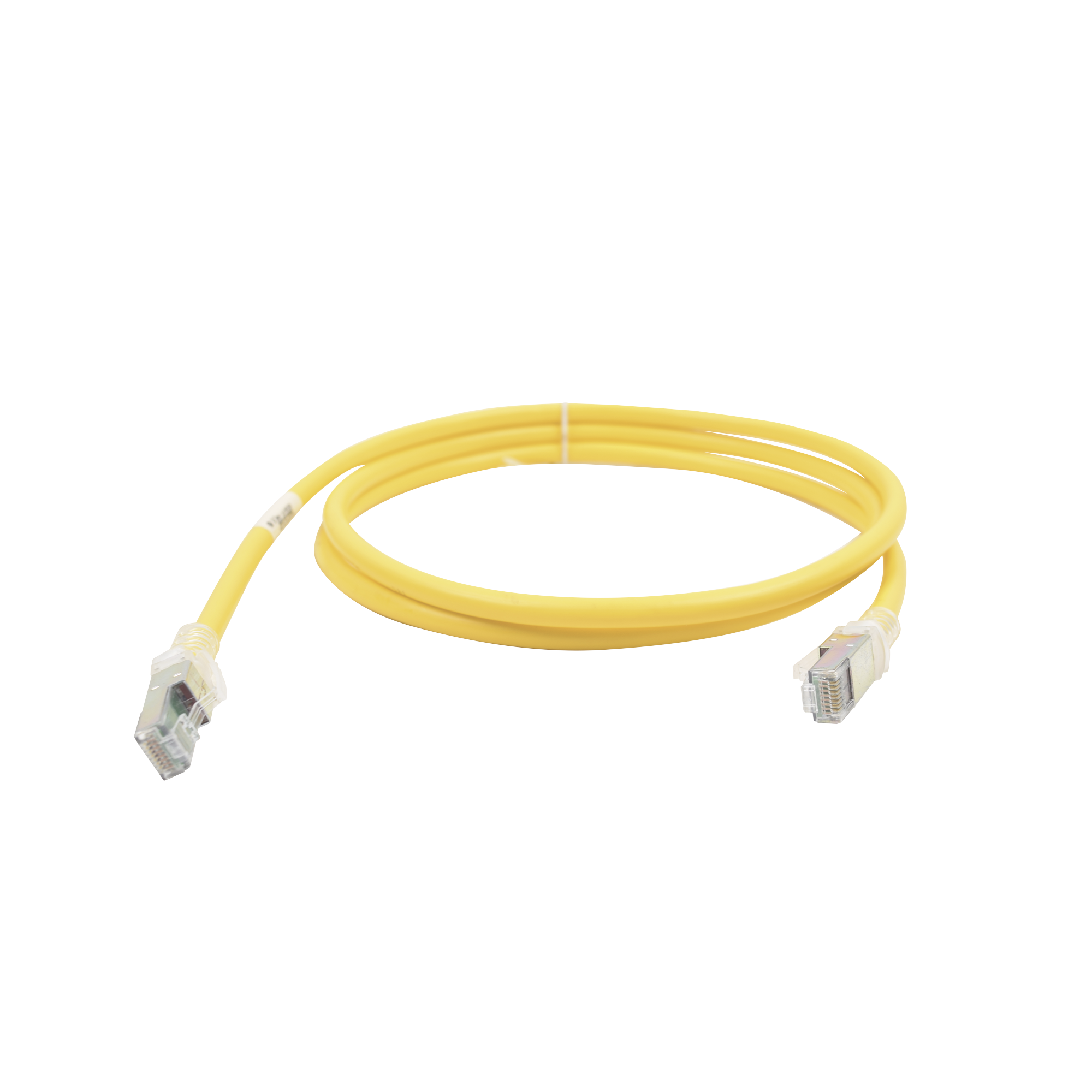 Patch Cord Z-MAX Cat6A UTP, CM, 1.52 Metros (5 Pies), Color Amarillo, Versión Bulk (Sin Empaque Individual)