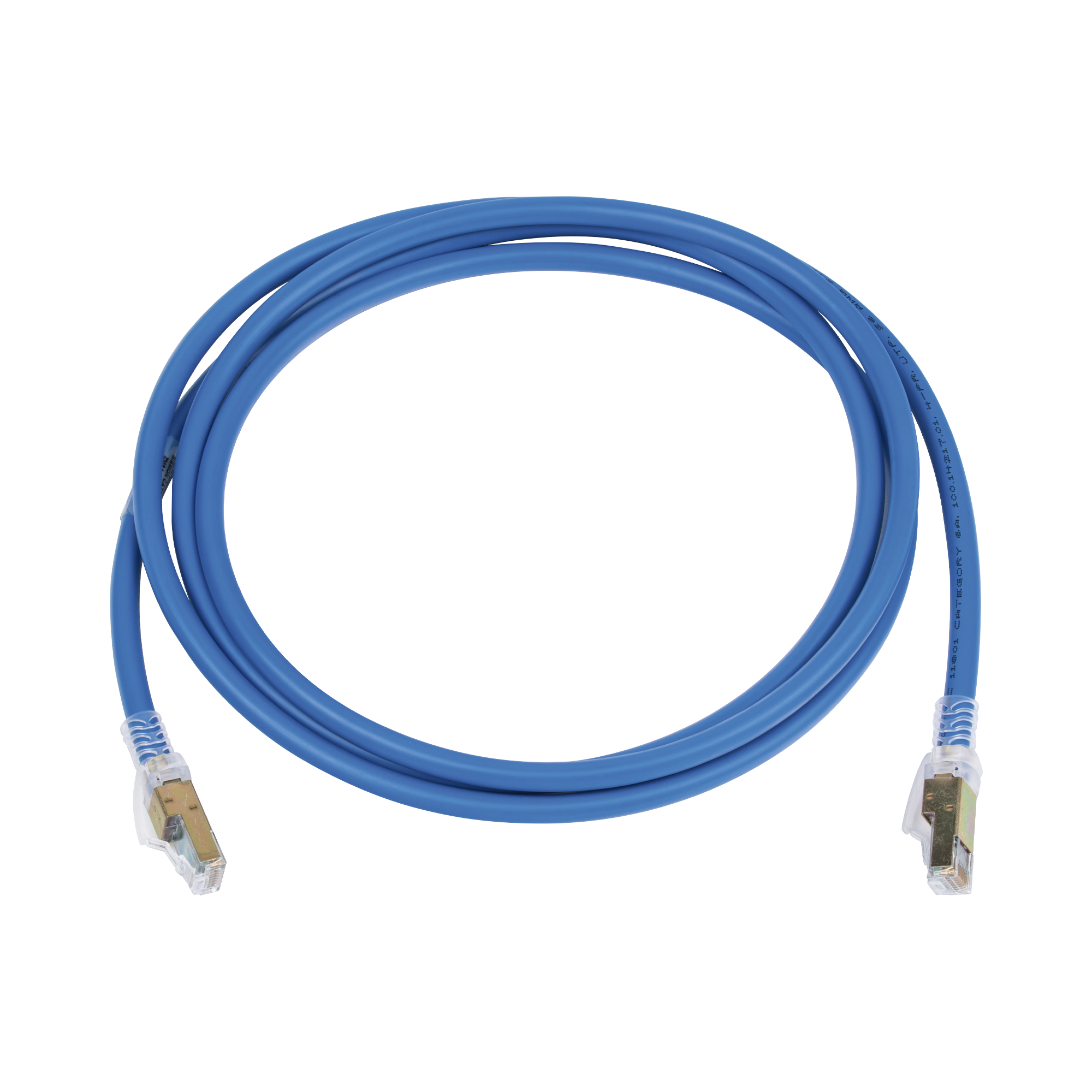 Patch Cord Z-MAX Cat6A UTP, CM/LS0H, 2.13 Metros (7 Pies), Color Azul