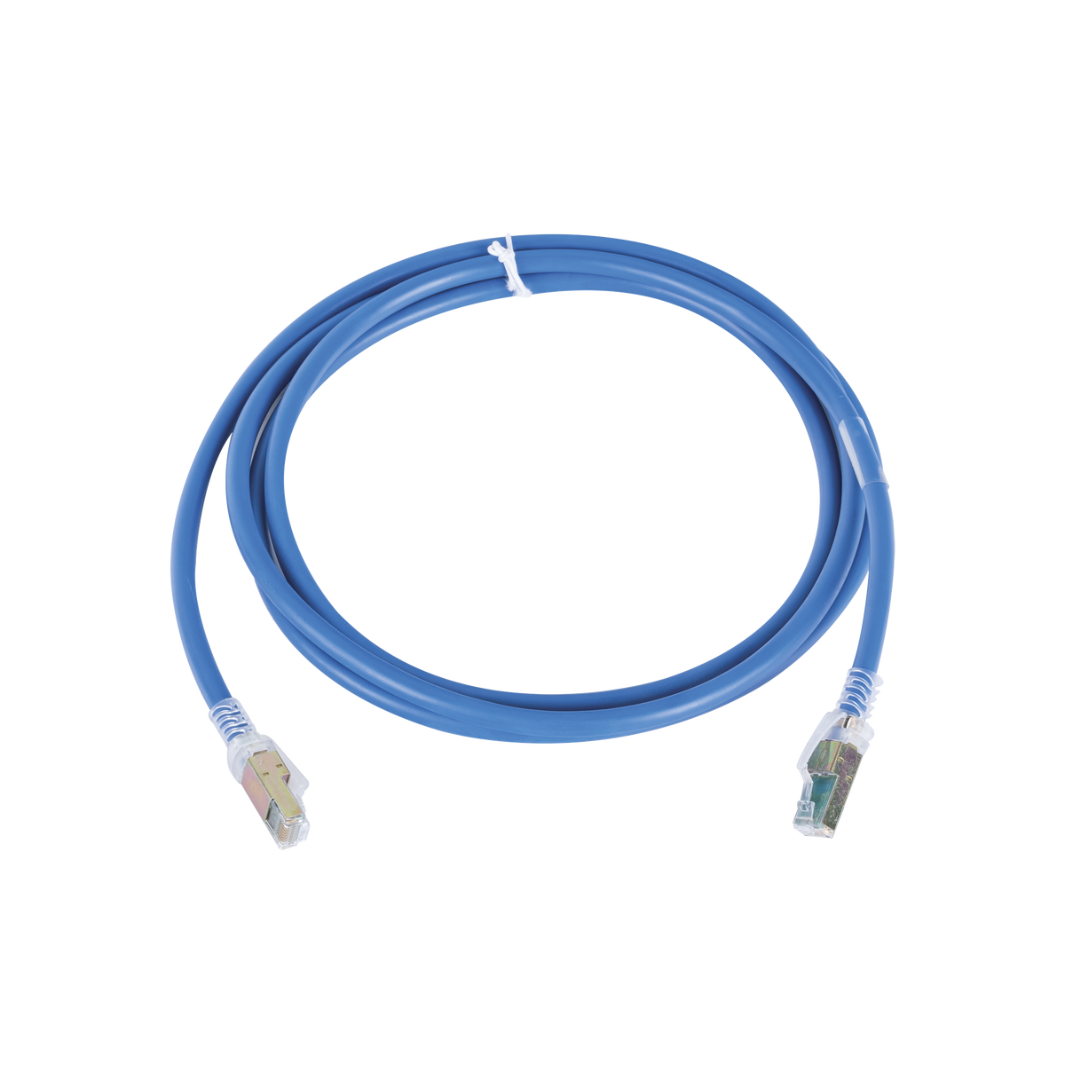 Patch Cord Z-MAX Cat6A UTP, CM, 2.13 Metros (7 Pies), Color Azul, Versión Bulk (Sin Empaque Individual)