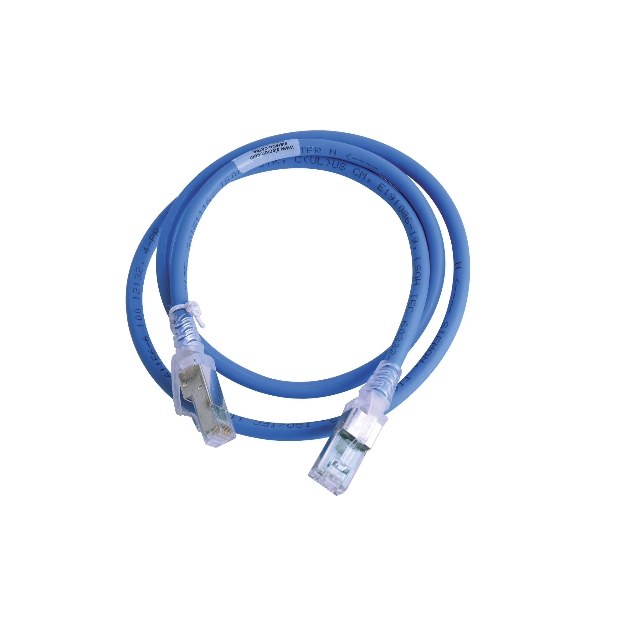 Patch Cord Z-MAX Cat6A S/FTP, CM/LS0H, 0.91 Metros (3 Pies), Color Azul