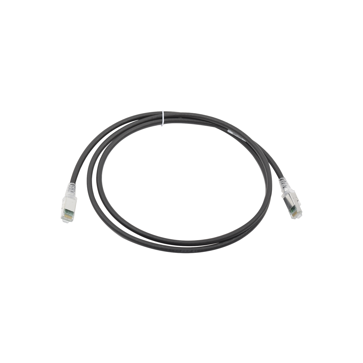 Patch Cord Z-MAX Cat6A S/FTP, CM/LS0H, 1.52 Metros (5 Pies), Color Negro, Versión Bulk (Sin Empaque Individual)