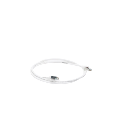 Patch Cord Z-MAX Cat6A S/FTP, CM/LS0H, 5ft, Color Blanco, Versión Bulk (Sin Empaque Individual)