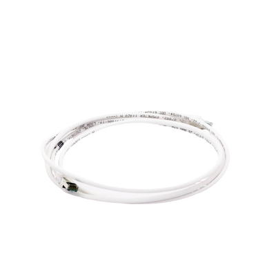 Patch Cord Z-MAX Cat6A S/FTP, CM/LS0H, 7ft, Color Blanco, Versión Bulk (Sin Empaque Individual)