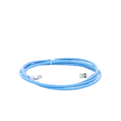 Patch Cord Z-MAX Cat6A S/FTP, CM/LS0H, 7ft, Color Azul, Versión Bulk (Sin Empaque Individual)