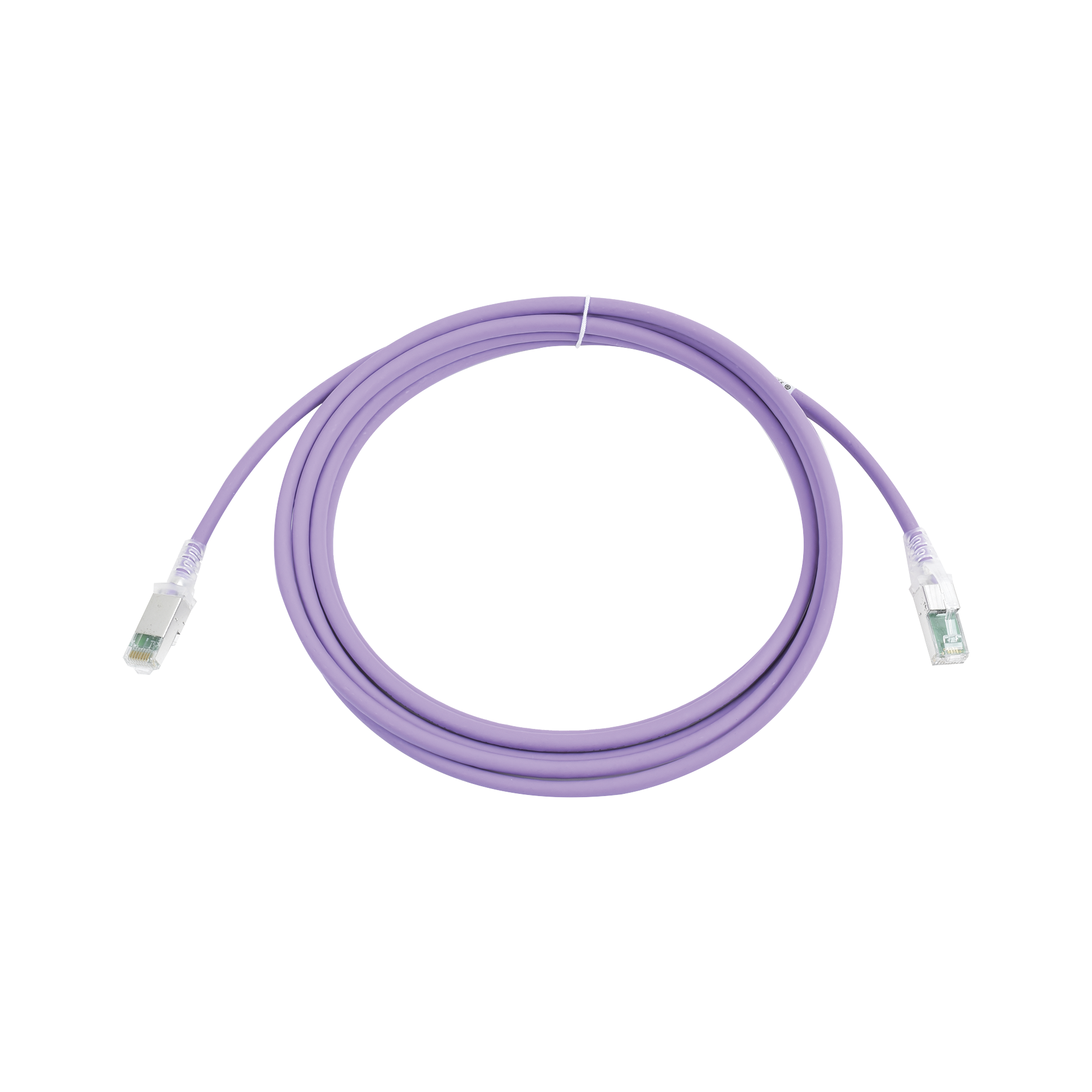 Patch Cord Z-MAX Cat6A S/FTP, CM/LS0H, 3.05 Metros (10 Pies), Color Violeta