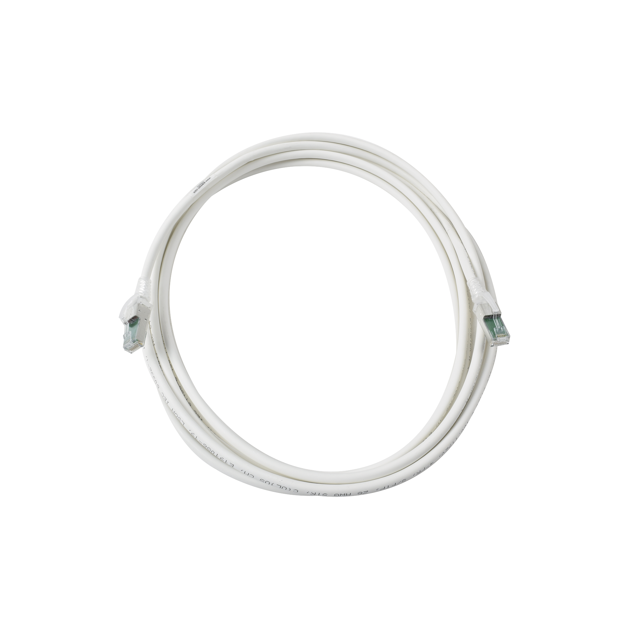 Patch Cord Z-MAX Cat6A S/FTP, CM/LS0H, 12.19 Metros (40 Pies), Color Blanco