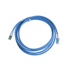 Patch Cord Z-MAX Cat6A S/FTP, CM/LS0H, 15.24 Metros (50 Pies), Color Azul