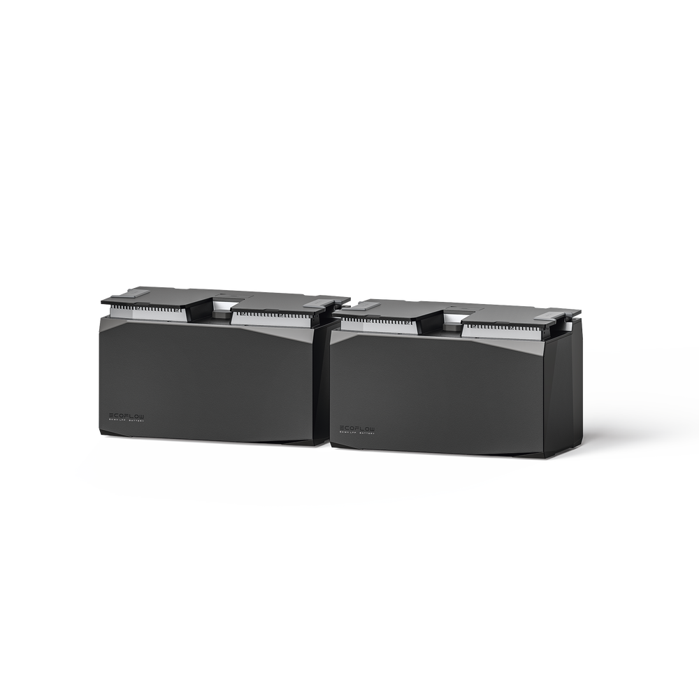 Batería ECOFLOW Compatible con Power Hub ZMM100HUB, Litio LiFePO4 5.120kWh 51.2 Vcd, Instalación Apilable