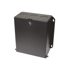 Caja de Zona (Punto de Consolidación), de 24 Puertos, Ideal para Soportar Cableado en una Gran Variedad de Áreas de Trabajo, Compatible con Conectores MAX, Z-MAX, o TERA, Color Negro