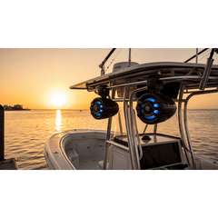 Altavoz de Torre de 6.5" / Potencia RMS 75W / Respuesta de Frecuencia 65Hz-20kHz / Sensibilidad 87 dB/1W at 1m / Impedancia 4 Ohm / IPX6 Resistente al Agua / Incluye Controlador de Iluminación RGB