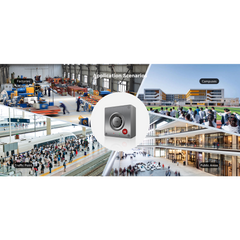 Video Intercom IP para Exterior / Cámara 4 Megapixel (1080p) / HDR e Iluminación IR / Altavoz 5W y Doble Micrófono con Reducción de Ruido / Panel Acero Inoxidable y Cuerpo Aluminio / IP66 e IK10 / PoE+ / 2 Líneas SIP