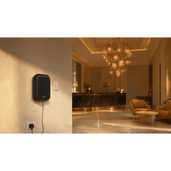 Difusor de Aromas Comercial / 150 ml / Cobertura 200 m² / Atomización Sin Agua / Control por App / Montaje en Pared / Color Negro