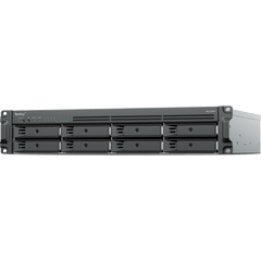 Rack NAS 2U Redundante / 8 Bahías / AMD Ryzen V1500B 2.2 GHz / 2.5GbE / M.2 NVMe / Fuente Dual 550W