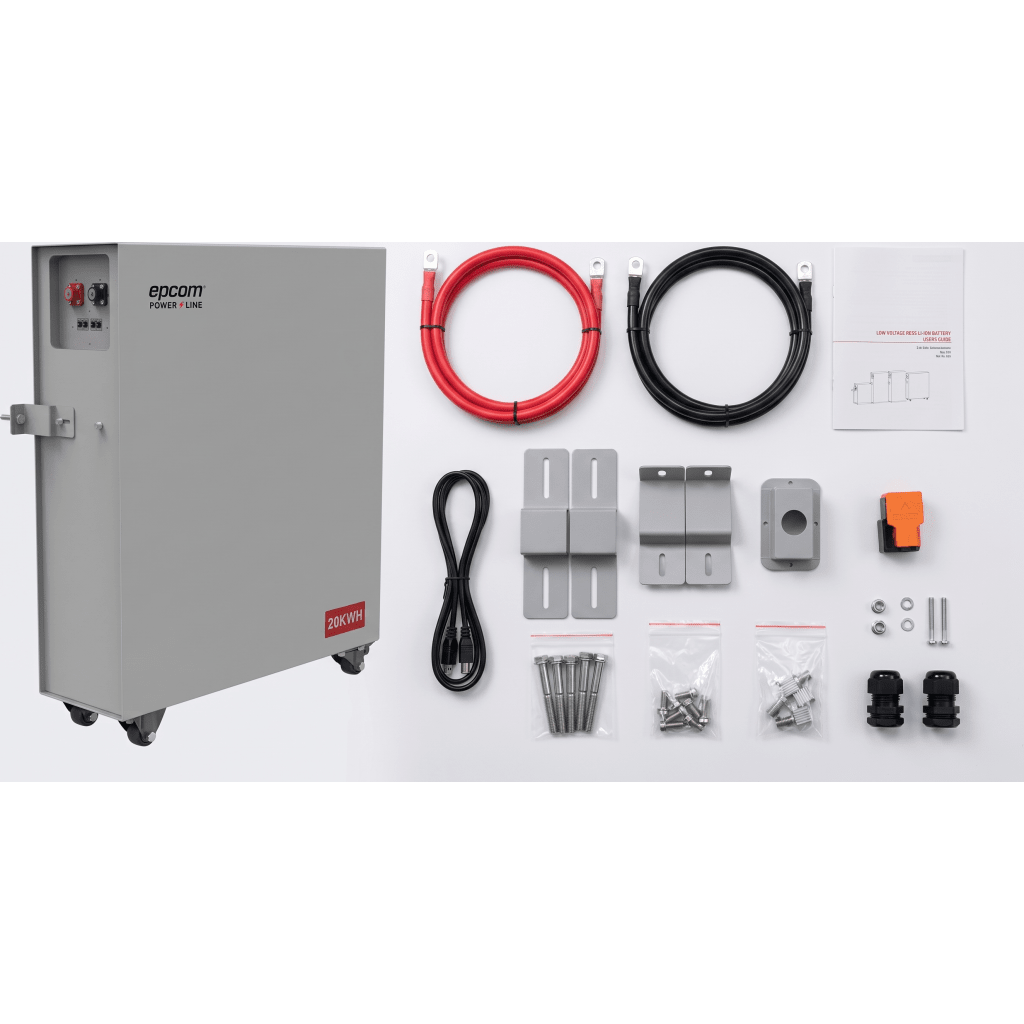 Batería de Litio LiFePO4 / 51.2 Vcc / 392 Ah / 20 kWh / Exterior / Instalación en Piso