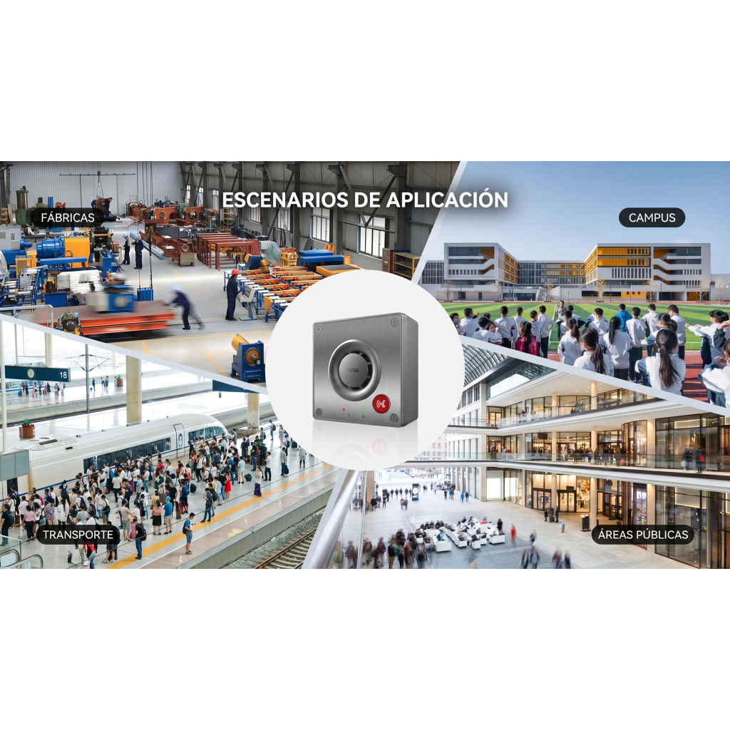 Video Intercom IP para Exterior / Cámara 4 Megapixel (1080p) / HDR e Iluminación IR / Altavoz 5W y Doble Micrófono con Reducción de Ruido / Panel Acero Inoxidable y Cuerpo Aluminio / IP66 e IK10 / PoE+ / 2 Líneas SIP
