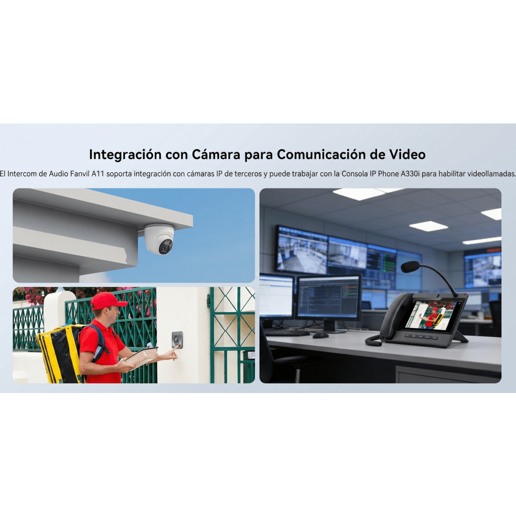 Video Intercom IP para Exterior / Cámara 4 Megapixel (1080p) / HDR e Iluminación IR / Altavoz 5W y Doble Micrófono con Reducción de Ruido / Panel Acero Inoxidable y Cuerpo Aluminio / IP66 e IK10 / PoE+ / 2 Líneas SIP