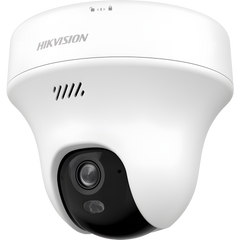 Turret PT IP 3 Megapixel (2K) Megapixel / Lente 2.8 mm / Dual Light (10 mts IR + 10 mts Luz Blanca) / Wi-Fi 6 / Interior / ACUSENSE / dWDR  / H.265 / Audio Bidireccional (Micrófono y Bocina) / 5 VCD